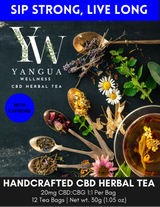 Sip Strong Live Strong CBD Tea: Male Vitality